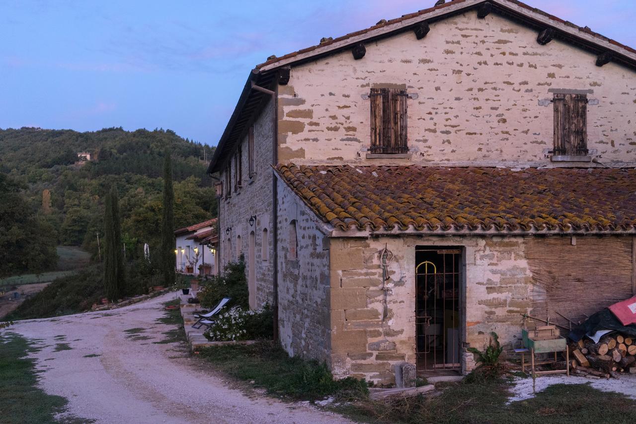 Agriturismo L'Oca Blu Hotel Gubbio Eksteriør billede