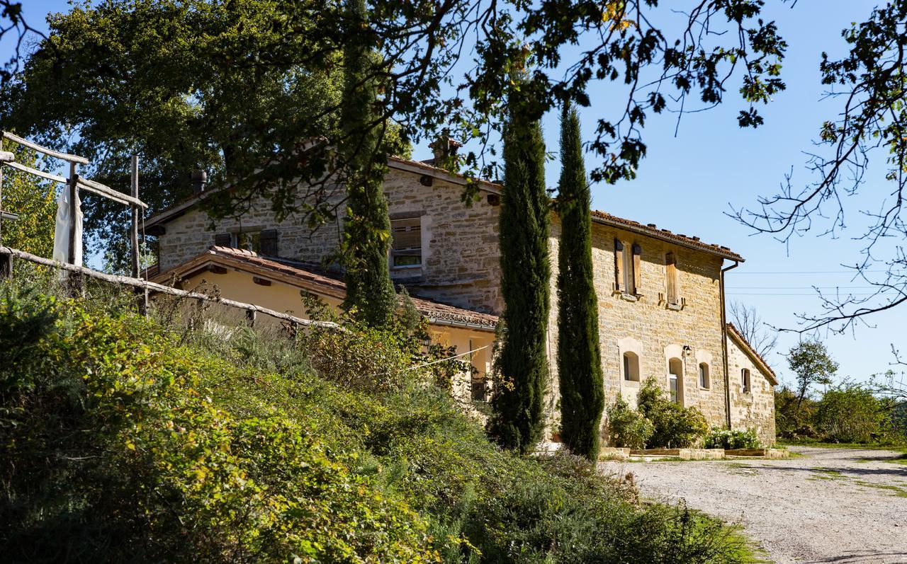 Agriturismo L'Oca Blu Hotel Gubbio Eksteriør billede